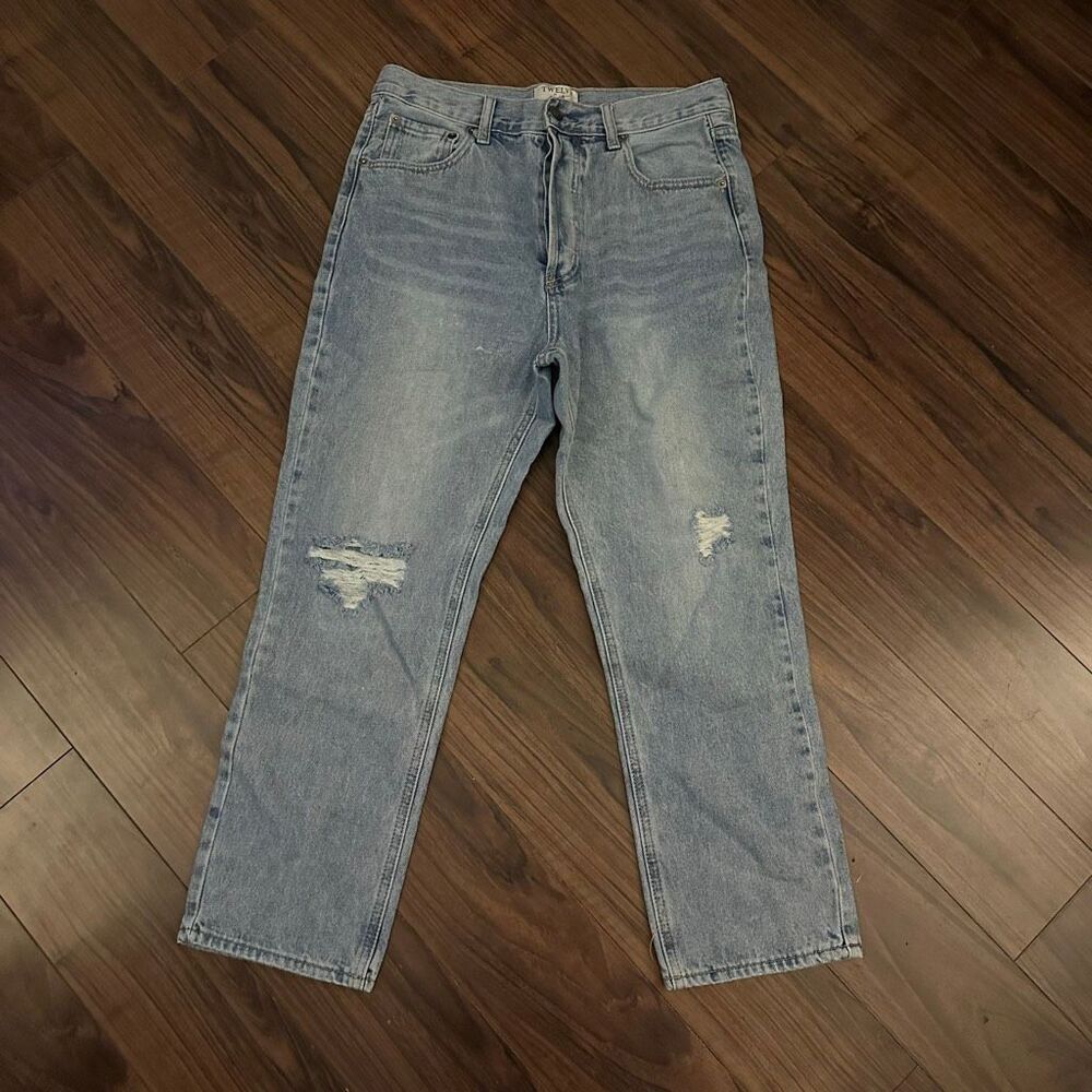 Twelve by ontwelfth distressed jeans size 28 women’s